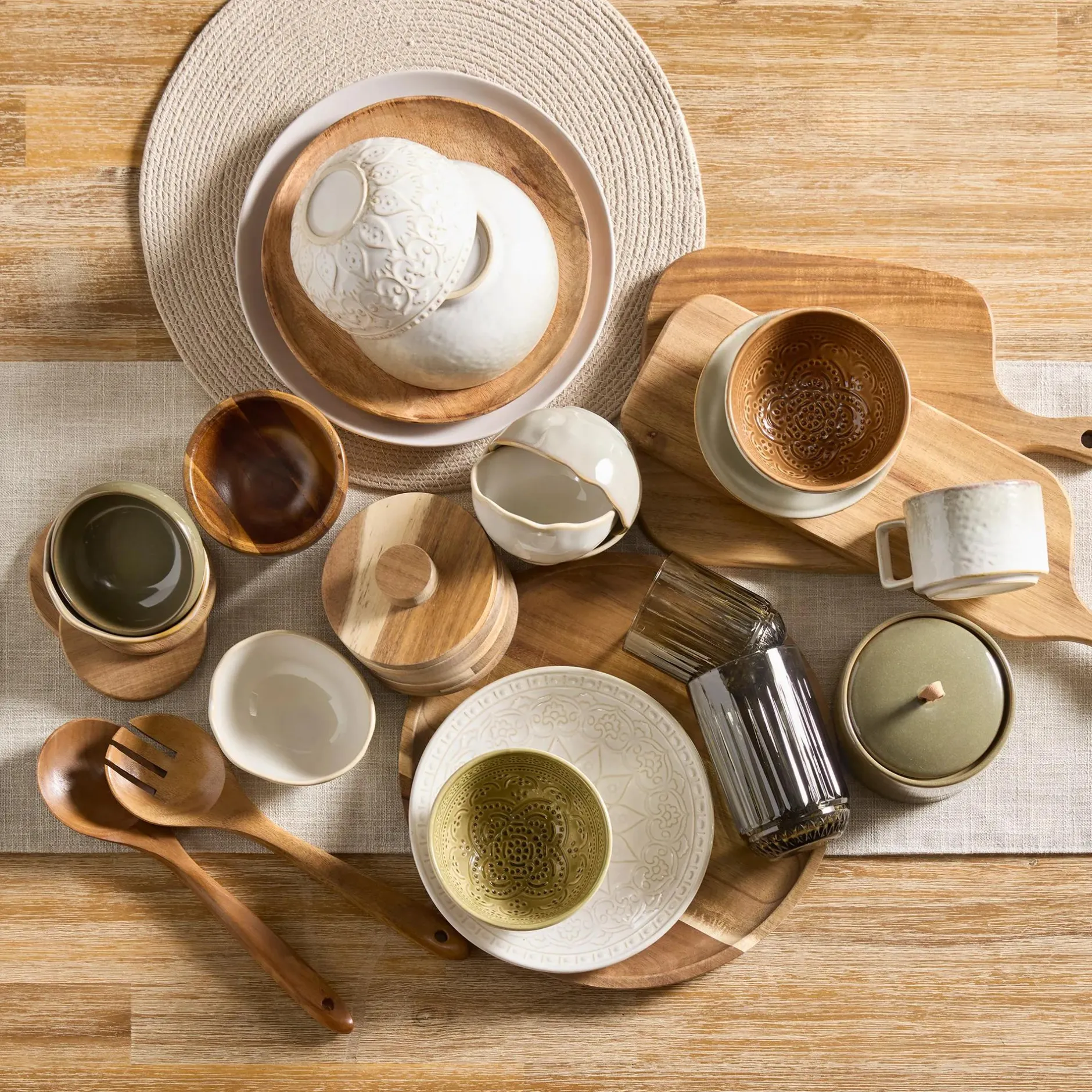 Waffle Table Runner Dinnerware|Tablecloths & Placemats