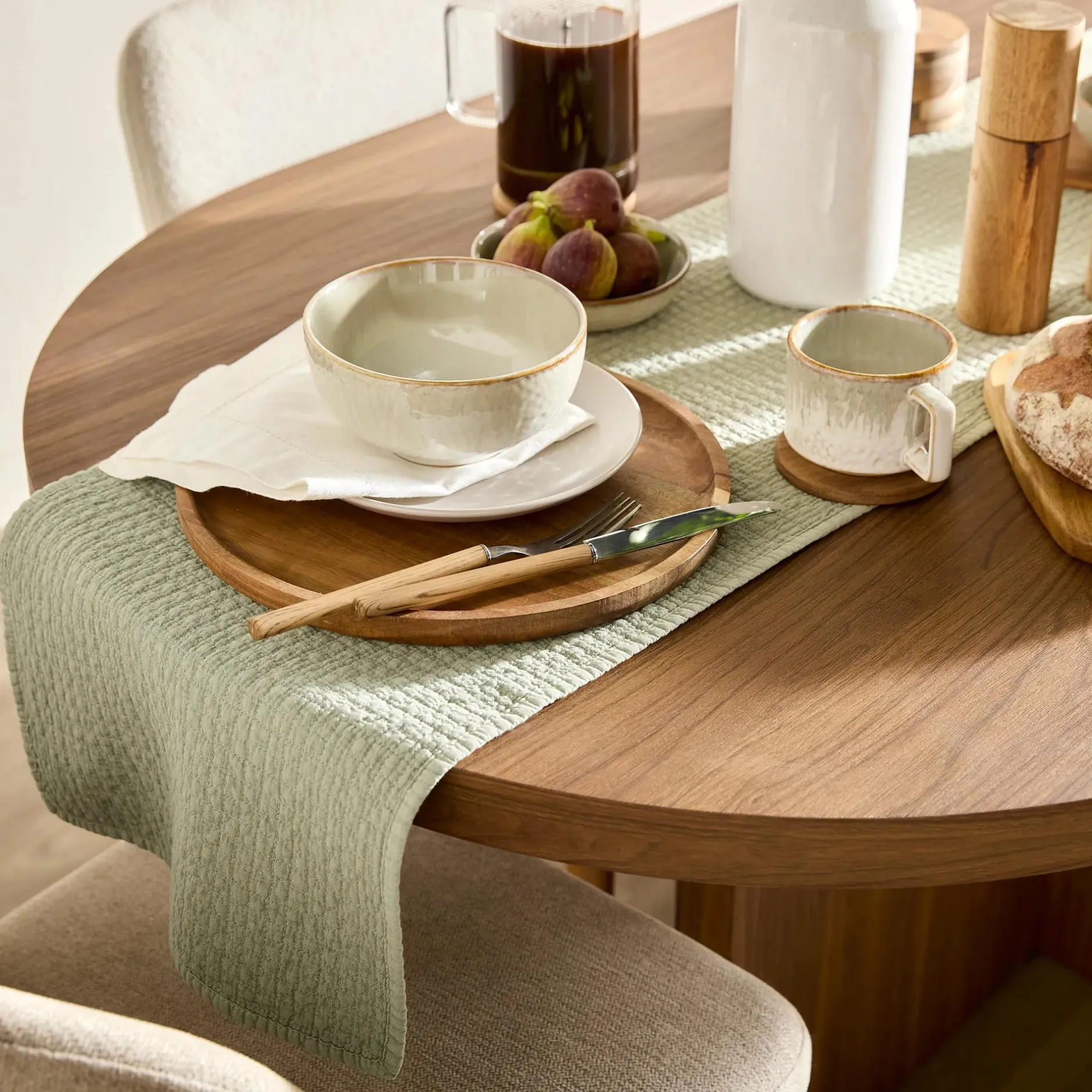 Clearance Waffle Table Runner Dinnerware|Tablecloths & Placemats