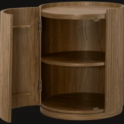 Sale Walnut Side Table with Hidden Storage Side Tables|Coffee Tables & Side Tables