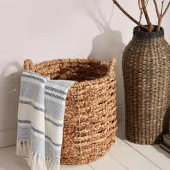 Online Water Hyacinth Basket Storage Baskets & Hampers|Storage & Baskets