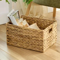 New Water Hyacinth Basket Storage Baskets & Hampers|Storage & Baskets