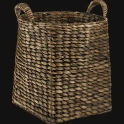 Outlet Water Hyacinth Brown Basket Storage Baskets & Hampers|Storage & Baskets