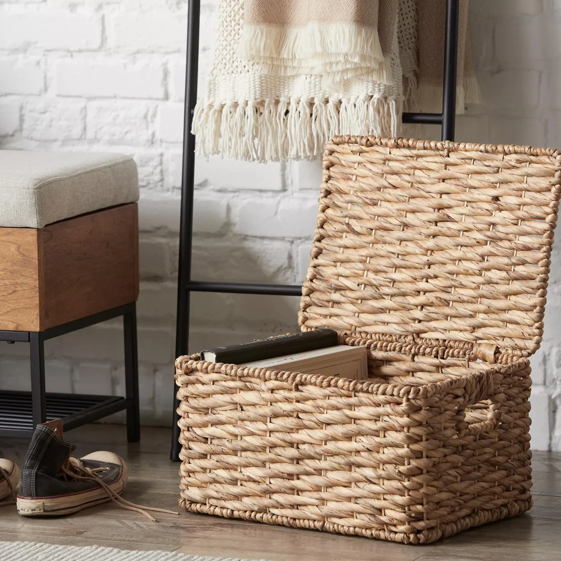 Sale Water Hyacinth Storage Trunk Storage Baskets & Hampers|Storage & Baskets