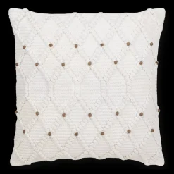 Sale Wendi Diamond Loops & Beads Decorative Pillow Junior Throw Pillows
