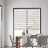 Hot White Cordless Sheer Shade Window Blinds & Shades