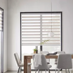 Hot White Cordless Sheer Shade Window Blinds & Shades