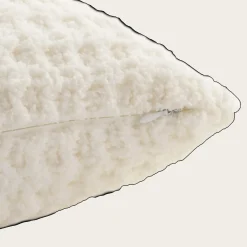 Outlet White Cory Chenille Decorative Lumbar Pillow Nursery Throw Pillows