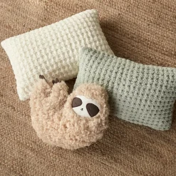 Outlet White Cory Chenille Decorative Lumbar Pillow Nursery Throw Pillows