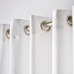 Online White Dany Panel Curtain Sheer Curtains & Window Sheer Panels|Room Darkening & Light Filtering Curtains