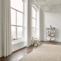 Online White Darja Blackout Curtain Sheer Curtains & Window Sheer Panels|Blackout Window Curtains