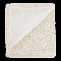 Best White Doodle Boucle Throw Decorative Throws & Blankets