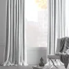 New White Empire Blackout Curtain Sheer Curtains & Window Sheer Panels|Blackout Window Curtains