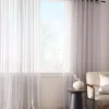 Discount White Kacha Sheer Curtain Sheer Curtains & Window Sheer Panels