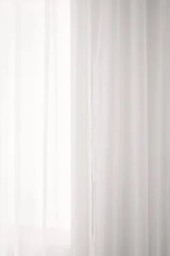 Discount White Kacha Sheer Curtain Sheer Curtains & Window Sheer Panels