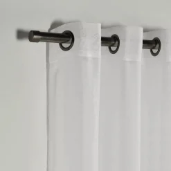 Discount White Kacha Sheer Curtain Sheer Curtains & Window Sheer Panels