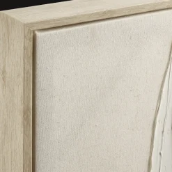 White Leaves Framed Art Oil Paintings