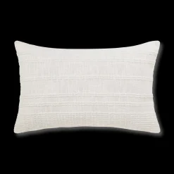 Discount White Lindy Lumbar Decorative Pillow Decorative Throw Pillows