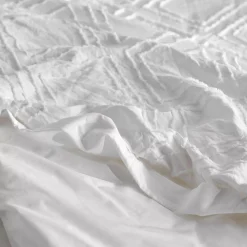 White Obra - Duvet Cover Set Duvet Cover Sets