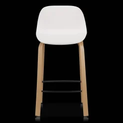 Discount White Plastic and Wood Metal Veneer Counter Stool Furniture Accessories|Bar & Counter Stools
