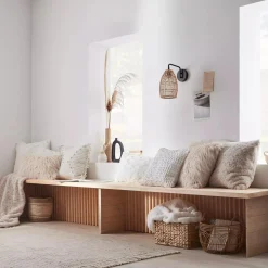 White Sheep Faux Fur Throw Decorative Throws & Blankets