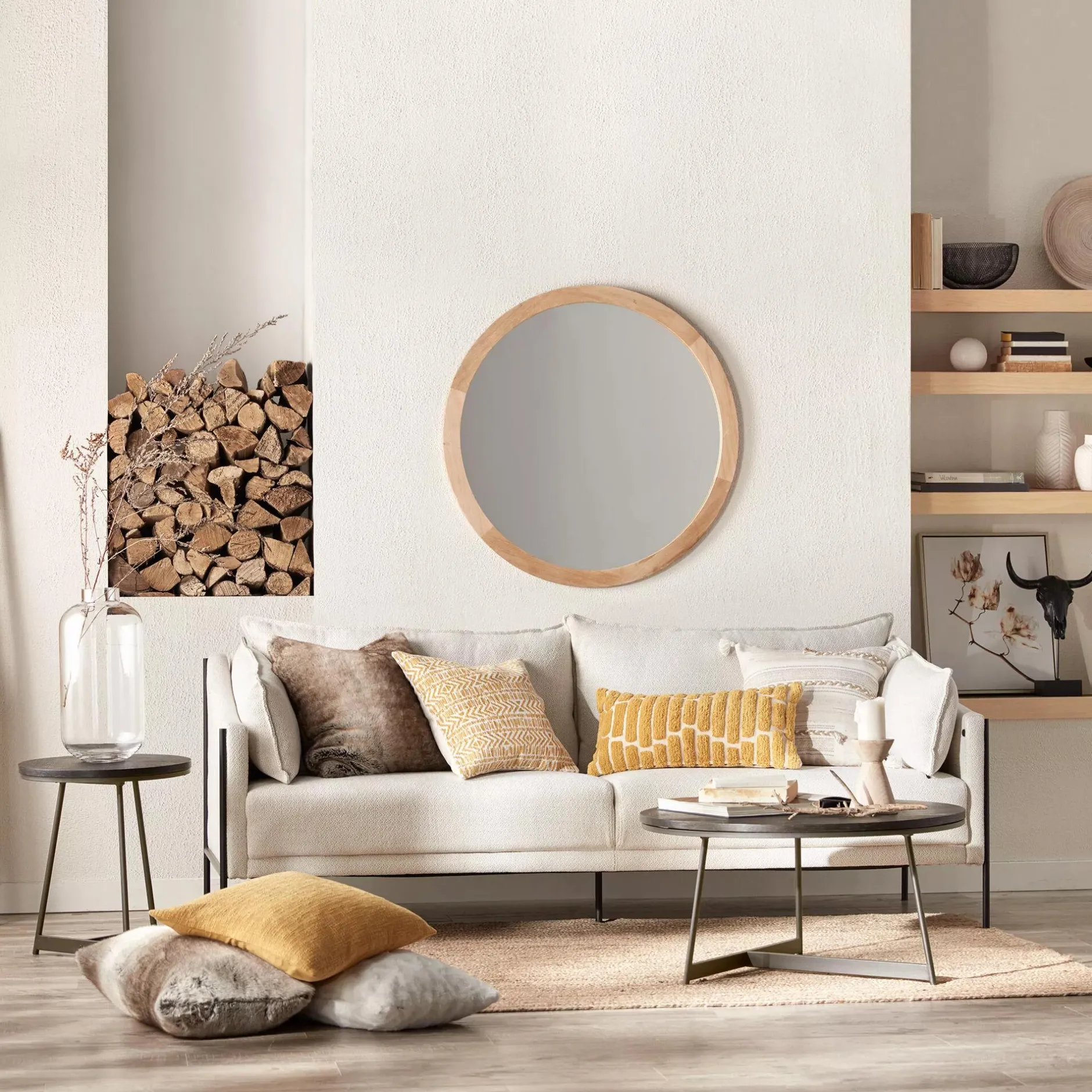 Online Wolf Faux Fur Decorative Lumbar Pillow Decorative Throw Pillows