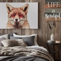 Online Wolf Faux Fur Throw Decorative Throws & Blankets