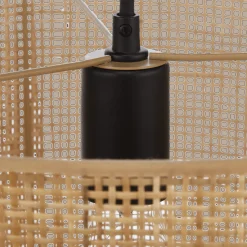 New Wood & Rattan Ceiling Lamp Ceiling Lamps