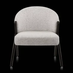 Outlet Wood and Fabric Accent Chair Accent Chairs & Sofas|Accent Chairs