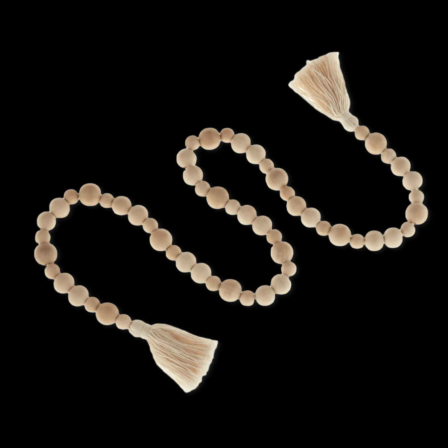 Clearance Wood Bead Garland Junior Decorative Accessories