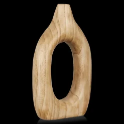 New Wood Loop Vase Modern Decorative Vases|Home Decorative Items & Objects