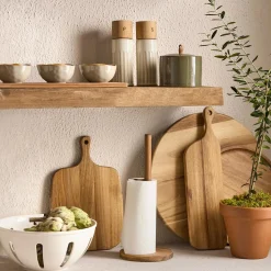 Hot Wood Paper Towel Holder Dinnerware|Kitchen & Dining Accessories