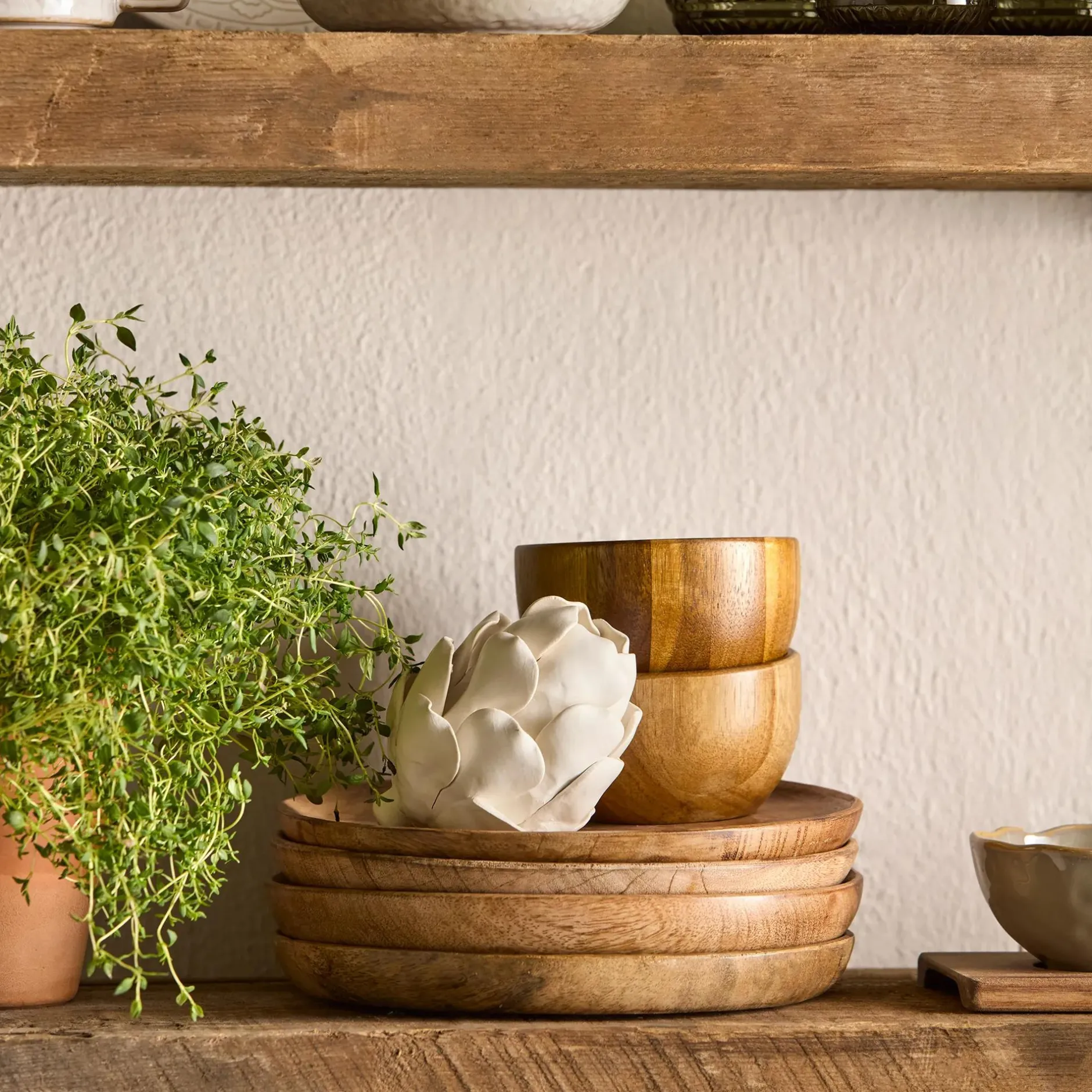 New Wood Plate Dinnerware|Kitchen & Dining Accessories