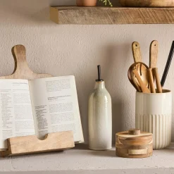 Clearance Wooden Recipe Book Holder Dinnerware|Kitchen & Dining Accessories