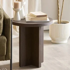 Sale Wooden Round Side Table Side Tables|Coffee Tables & Side Tables