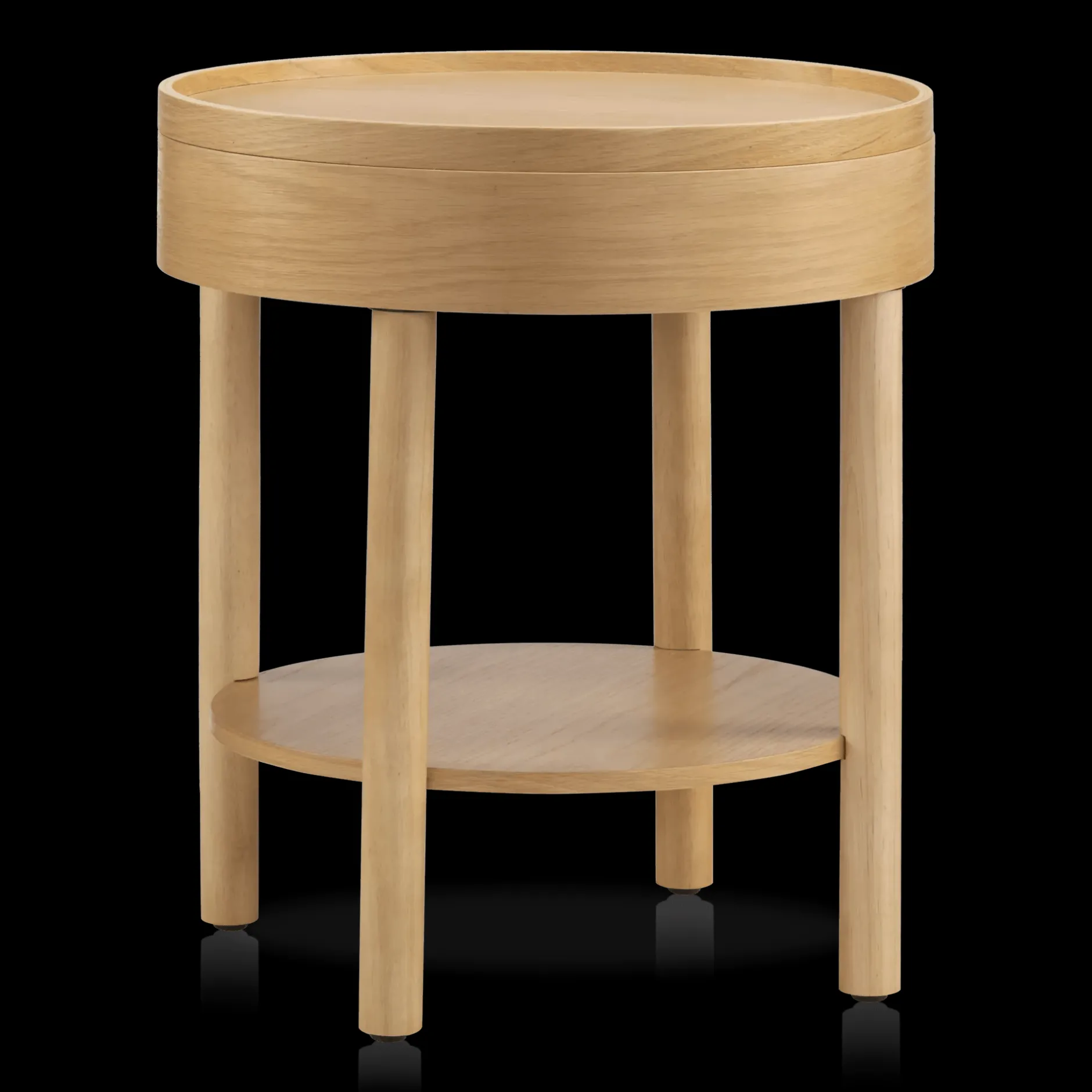 Online Wooden Round Side Table with Lift Top Side Tables|Coffee Tables & Side Tables