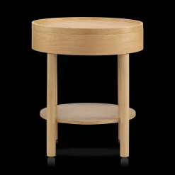 Online Wooden Round Side Table with Lift Top Side Tables|Coffee Tables & Side Tables